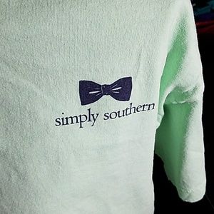 Simply southern green t shirt